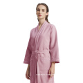 100% Cotton Luxurious Unisex Hotel Cotton Waffle Bathrobe